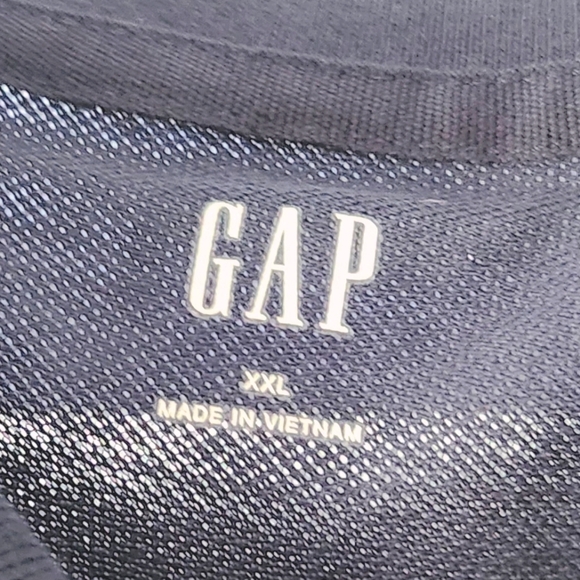 GAP Men's Navy Polo XXL BRAND NEW WITH TAGS - Picture 2 of 2